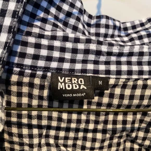 Vero Moda | Women’s Checkered Top - Picture 3 of 3